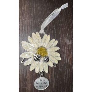 Spring or Everyday Decor‎ Life Is Bee-U-Tiful With You In It. Ornament